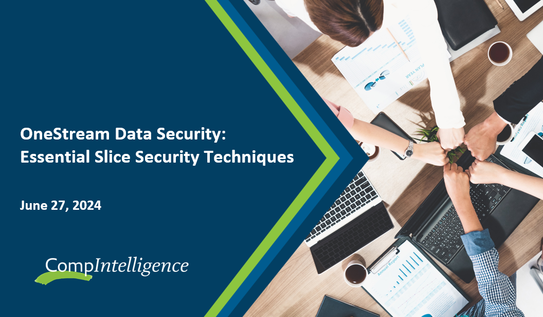 OneStream Data Security - Essential Slice Security Techniques-1